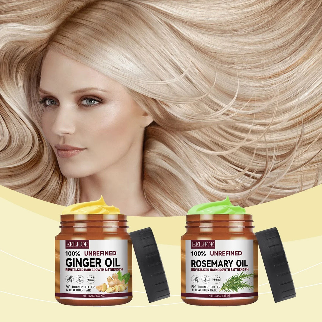 Ginger Conditioner for Dry Damaged Hair