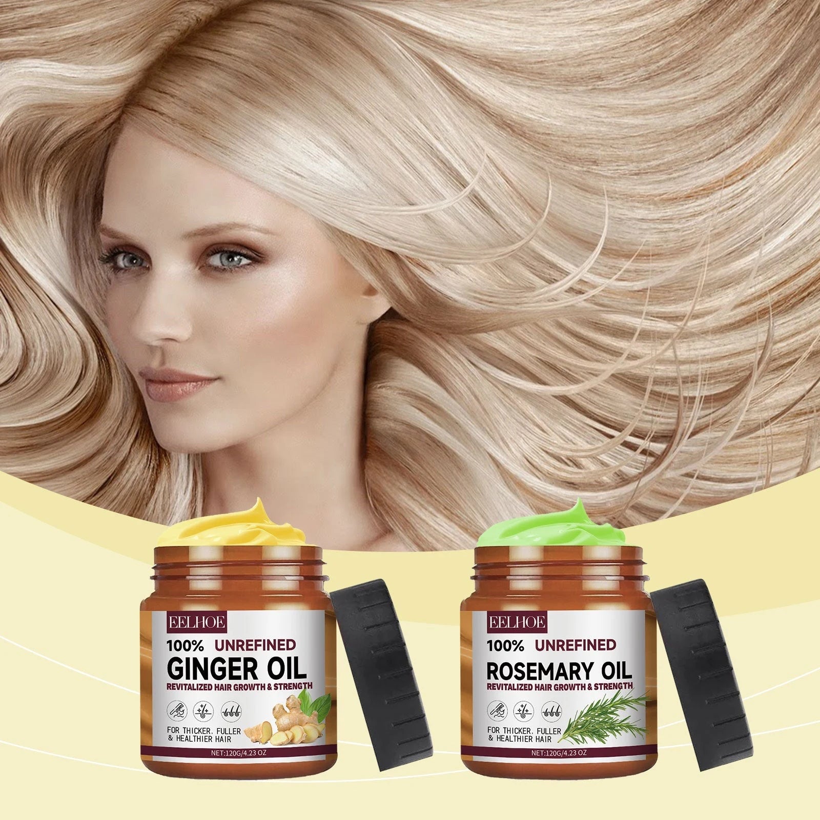 Ginger Conditioner for Dry Damaged Hair