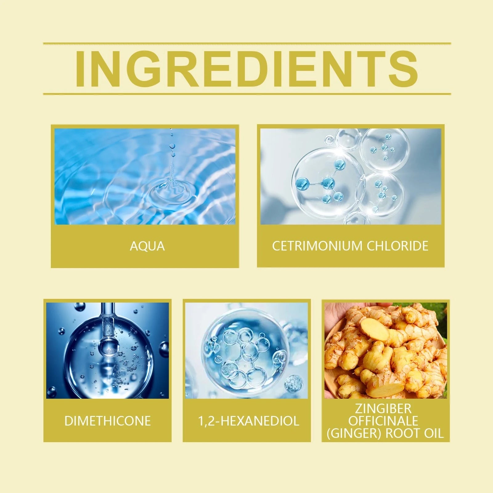 Ginger Conditioner for Dry Damaged Hair