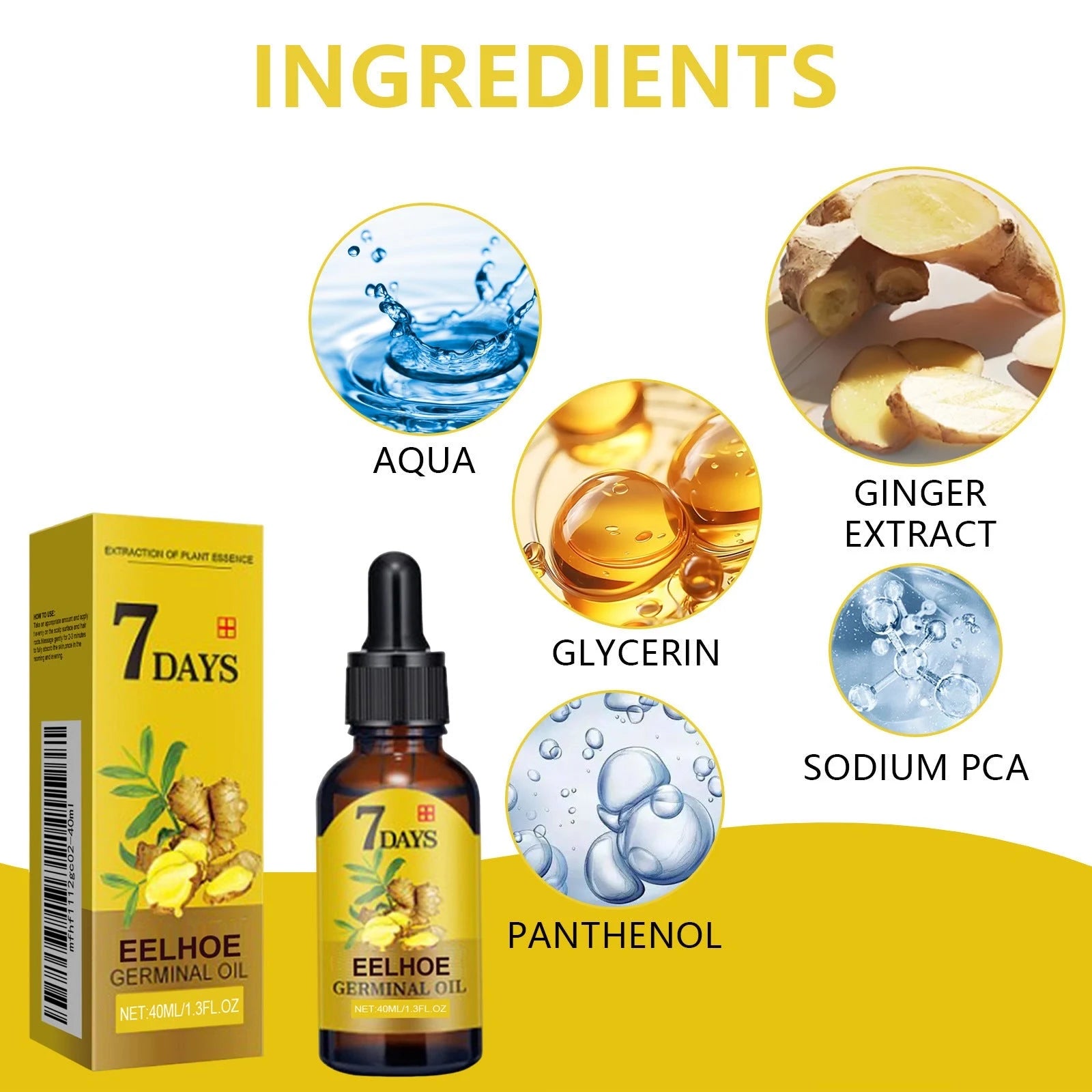 Fast Ginger Hair Growth Serum 40ml