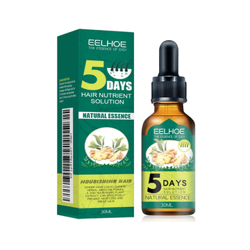5 Days Ginger Hair Growth Oil for Thinning Hair