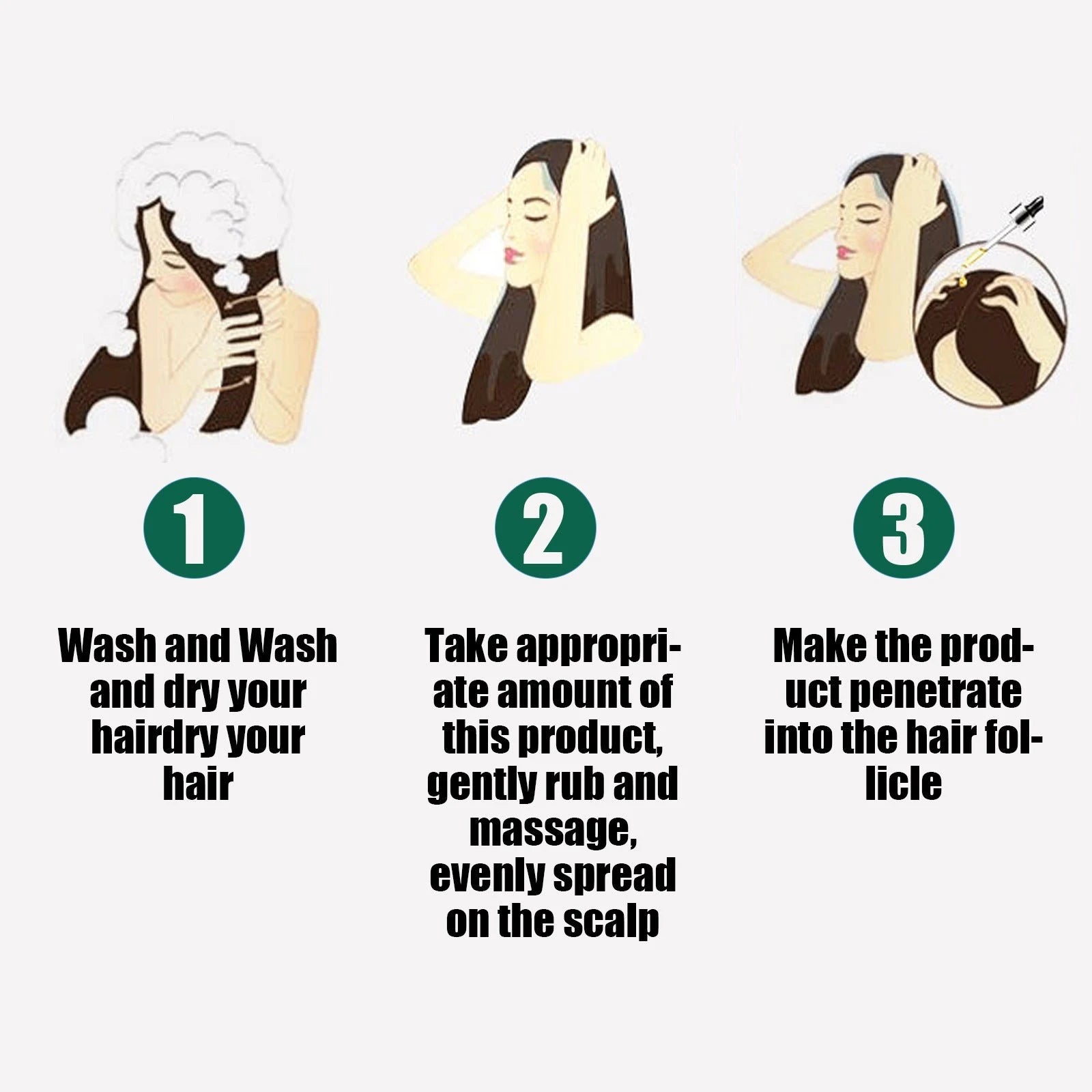 5 Days Ginger Hair Growth Oil for Thinning Hair