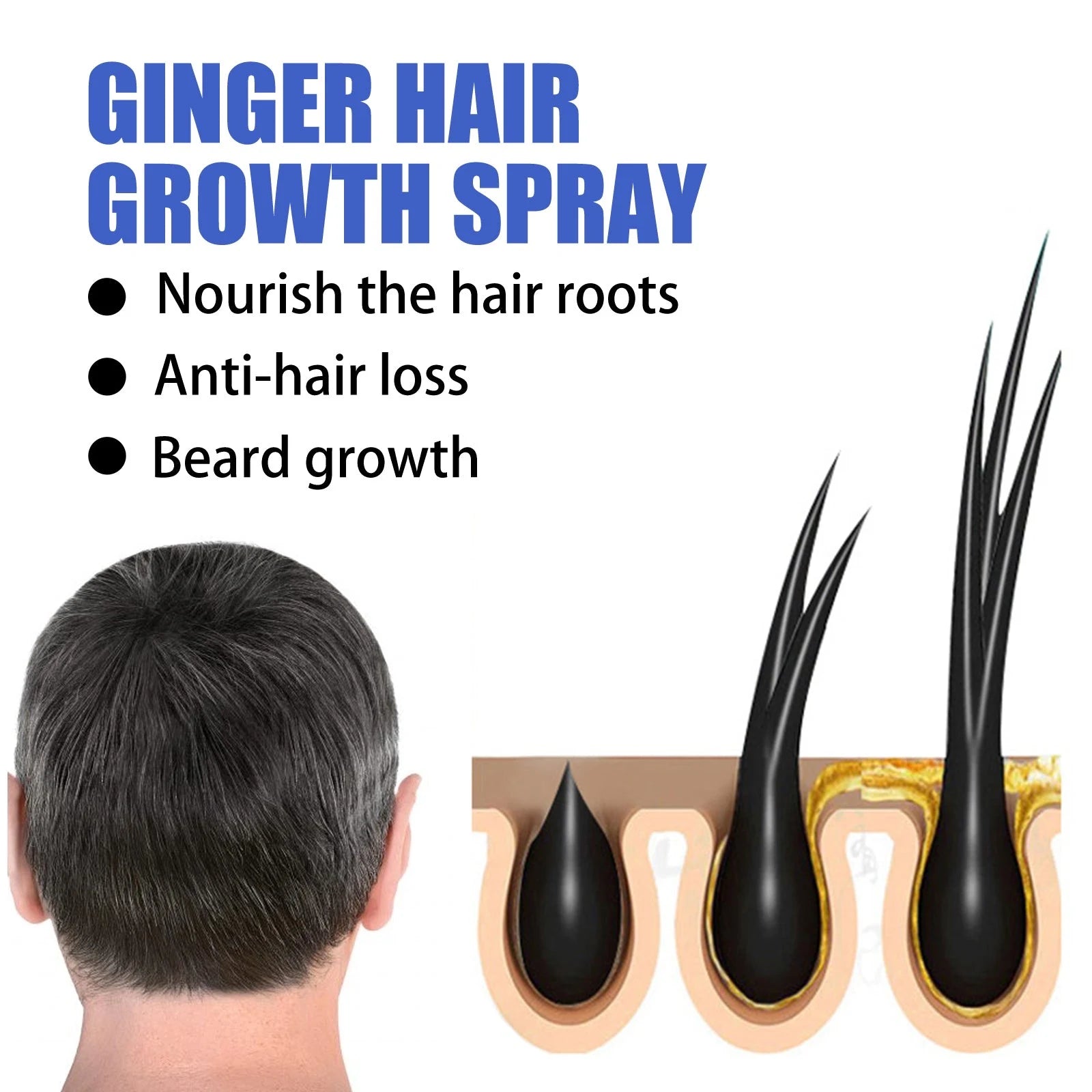 Ginger Hair Moisturizing Spray