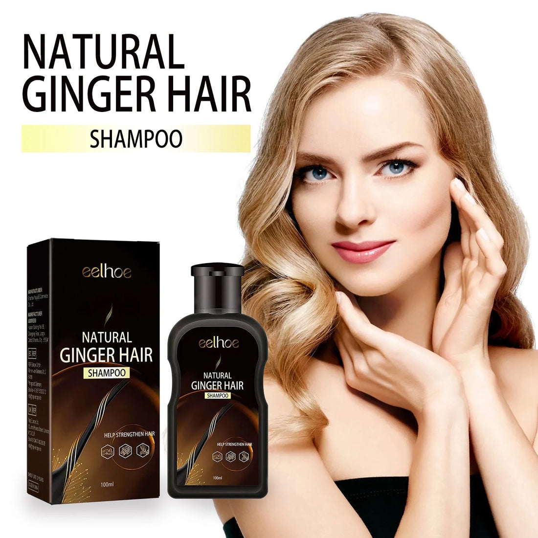 Ginger Scalp Care Shampoo for Thinning Hair
