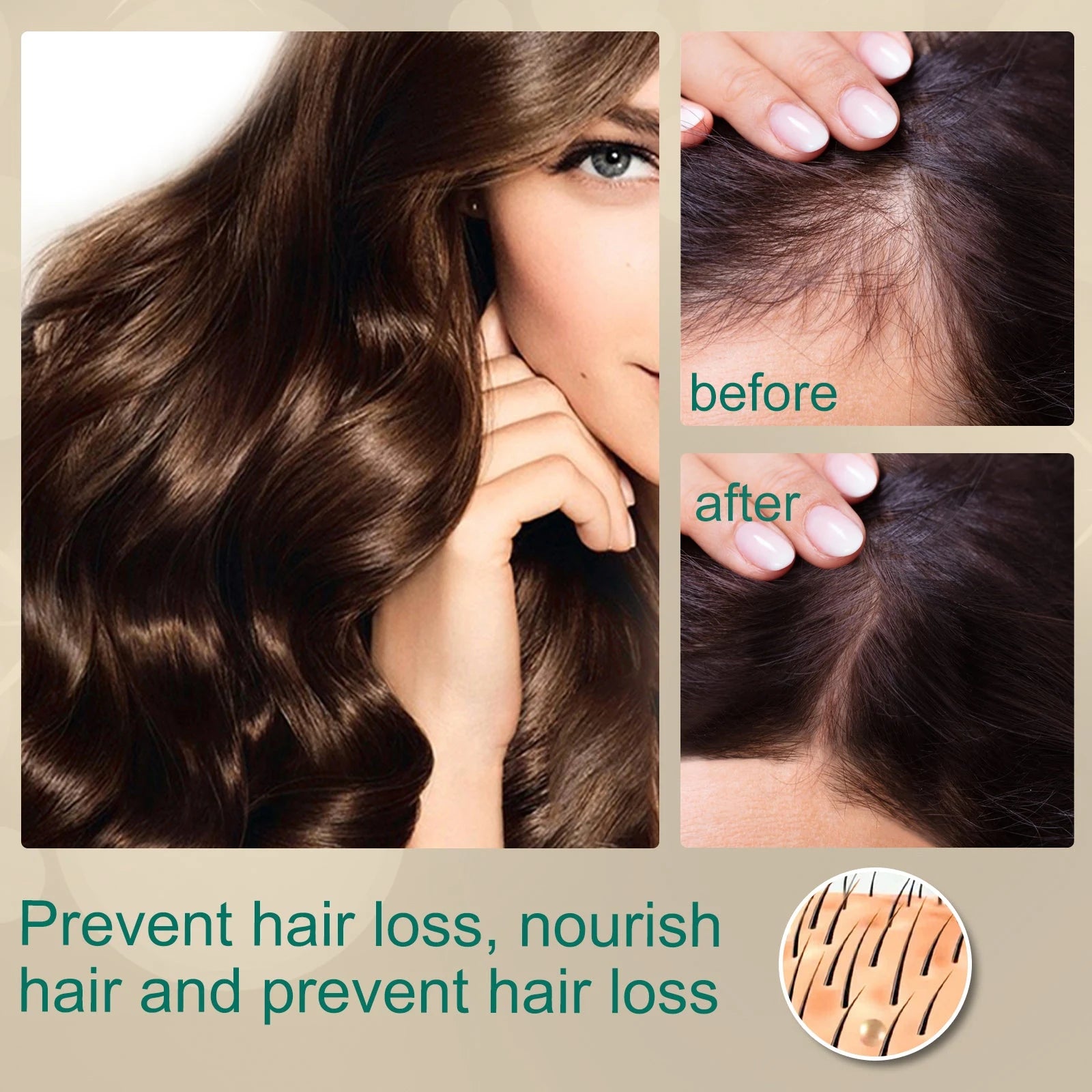 Ginger Hair Treatment Cream for Dry Damaged Hair