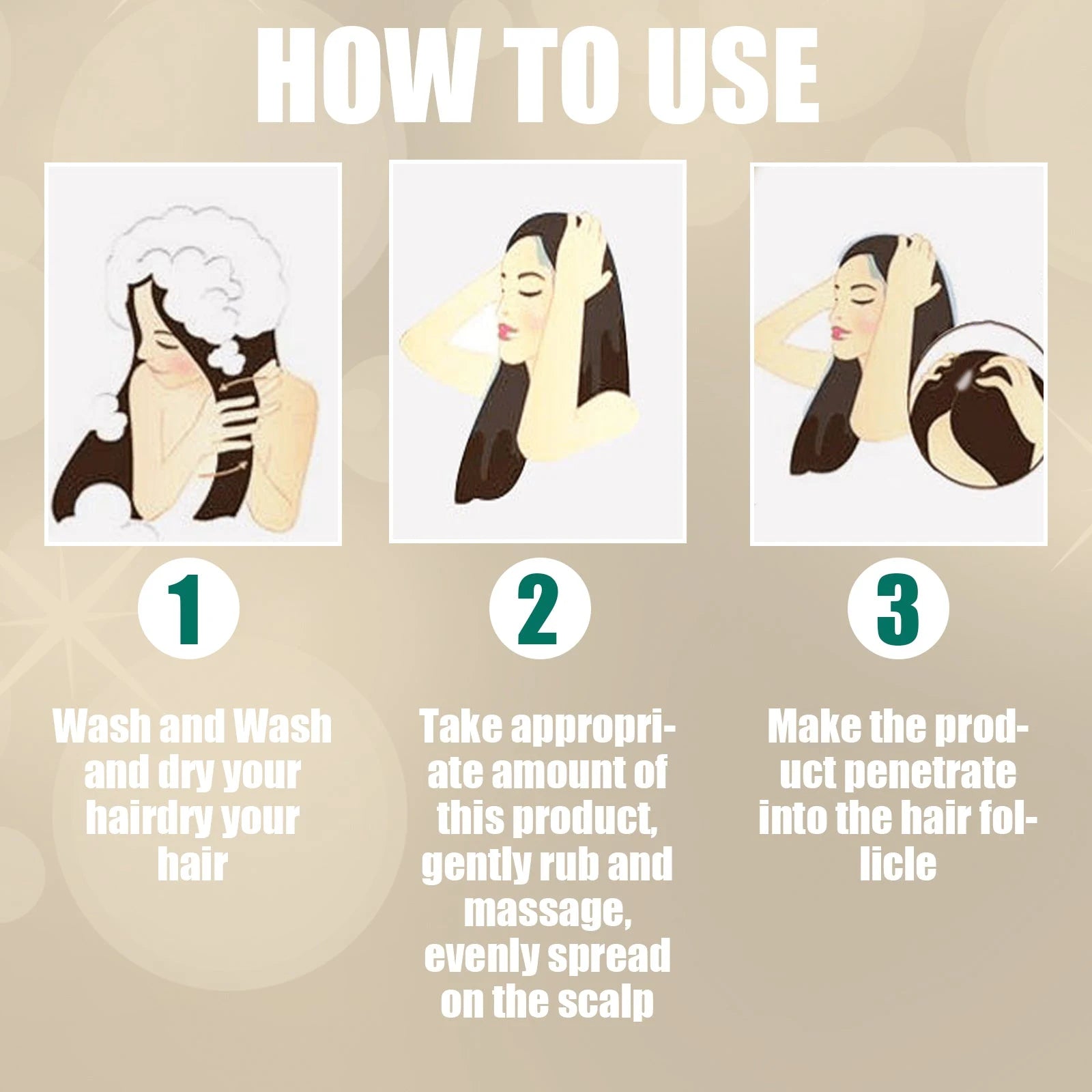 Ginger Hair Treatment Cream for Dry Damaged Hair