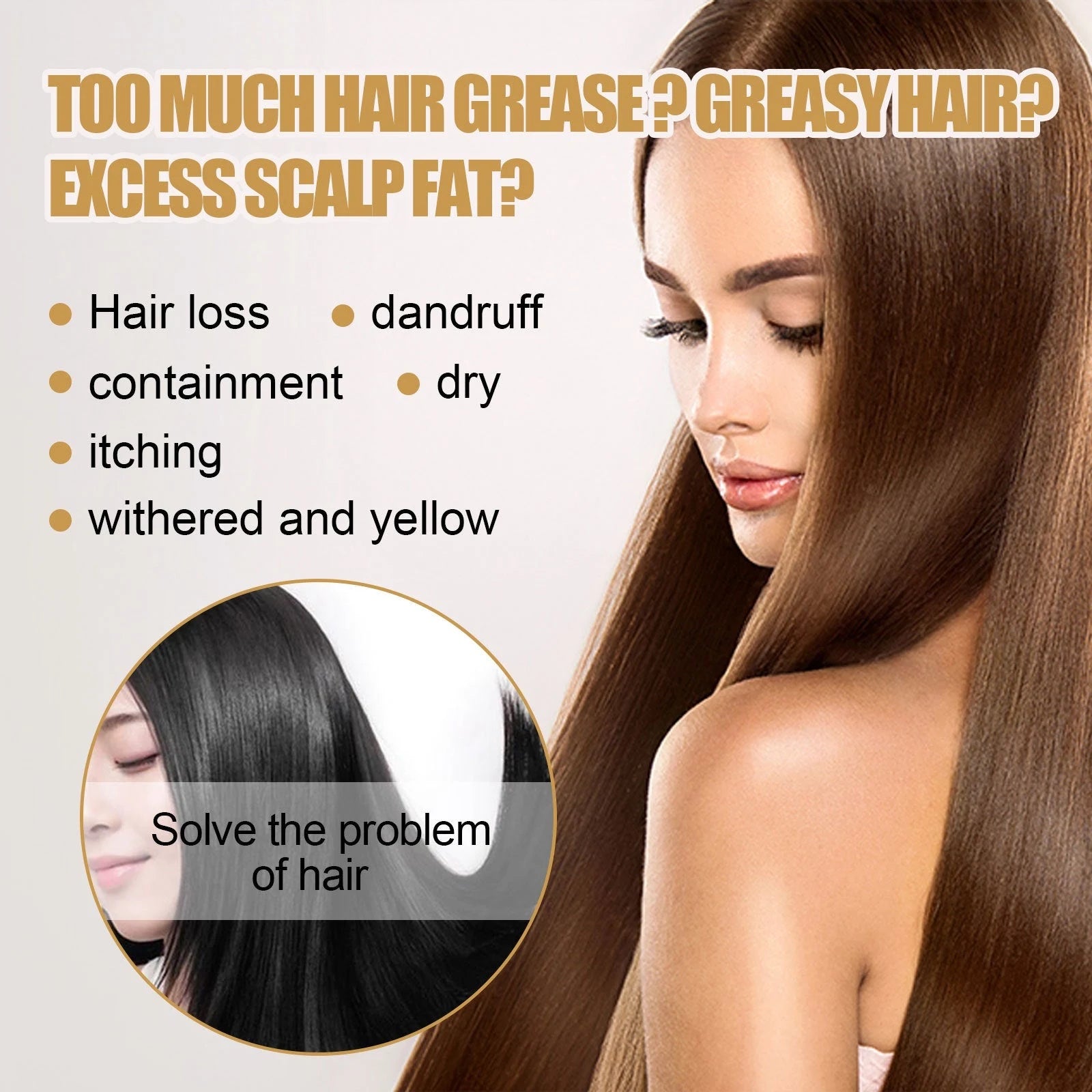 Ginger Anti Hair Loss Shampoo for Thinning Hair