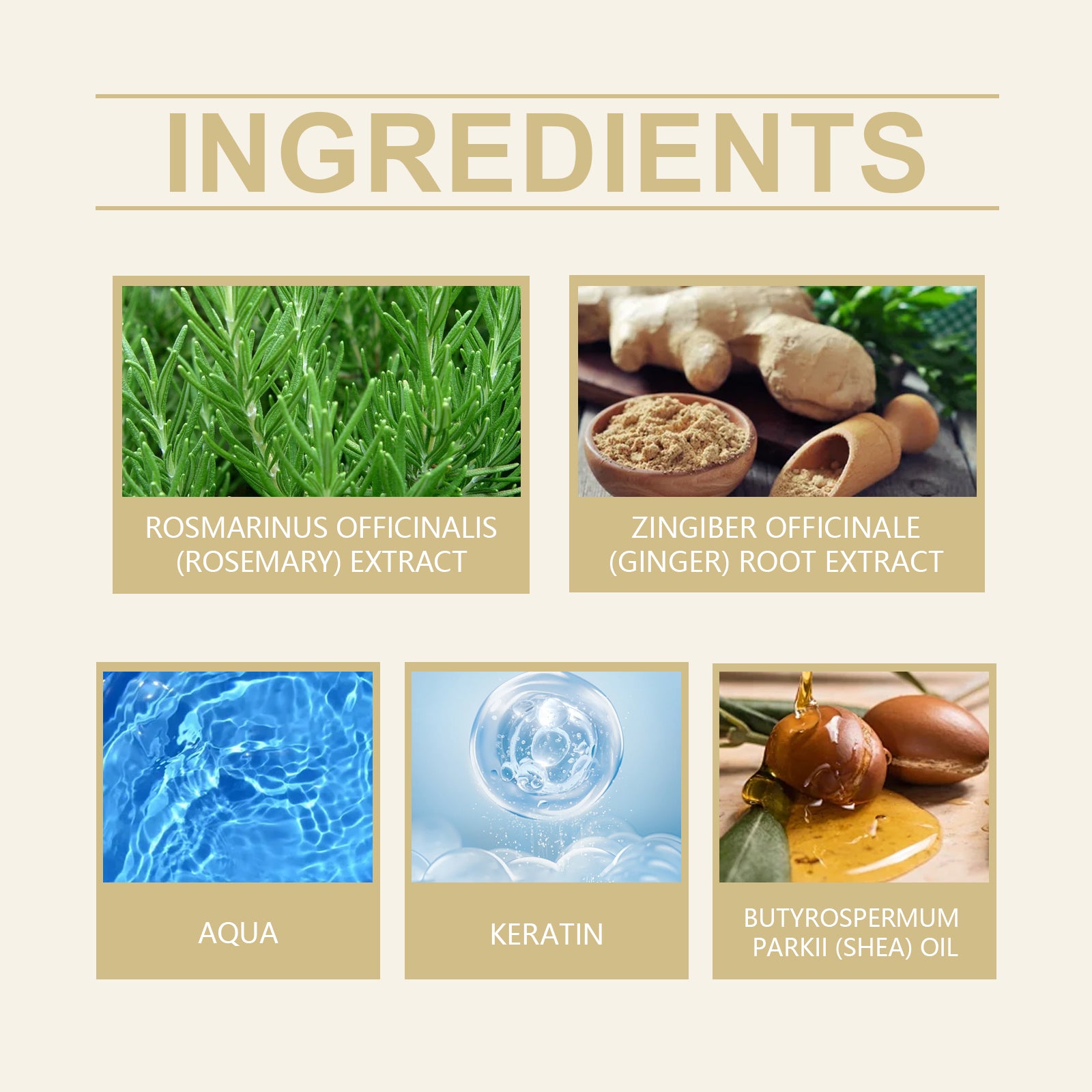Rosemary Ginger Deep Conditioner for Dry Damaged Hair