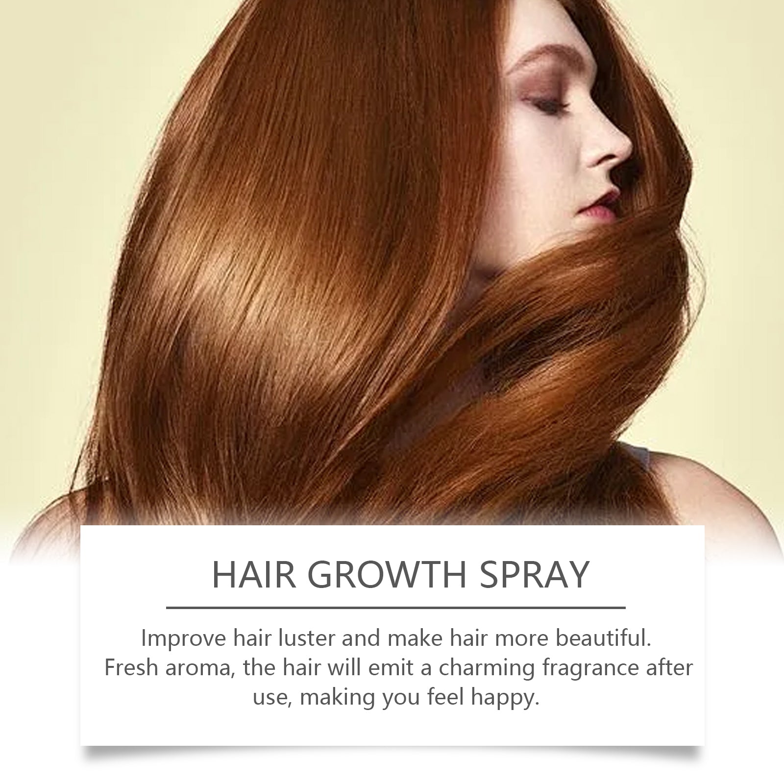 Rosemary Ginger Hair Growth Spray for Thinning & Dry Hair