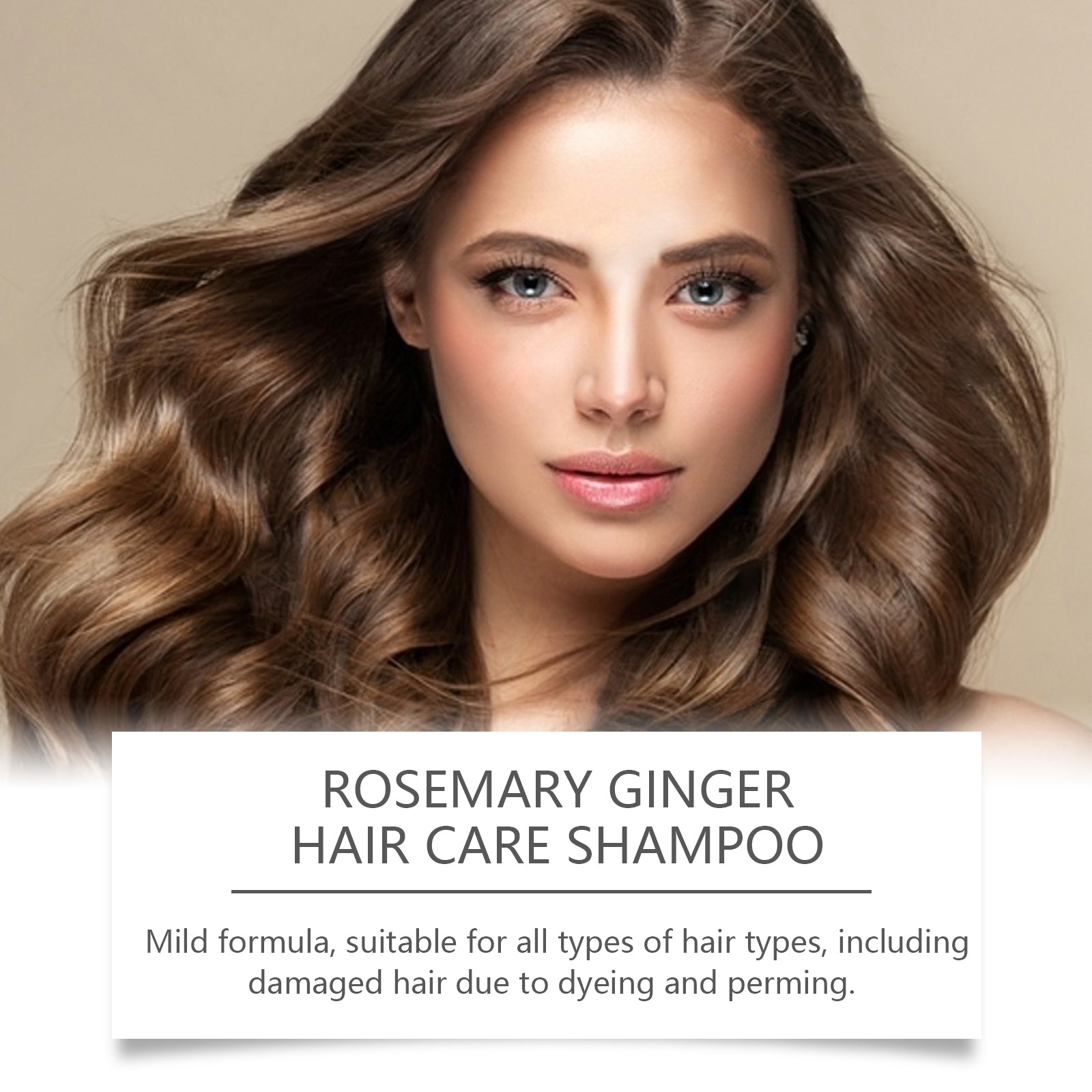 Rosemary Ginger Shampoo for Dry Damaged Hair