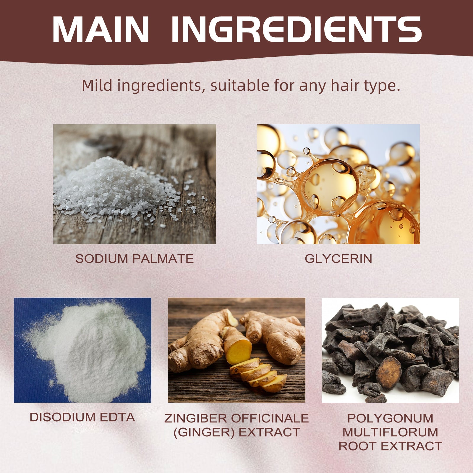 Ginger Shampoo Soap for Gray Hair & Thinning Hair