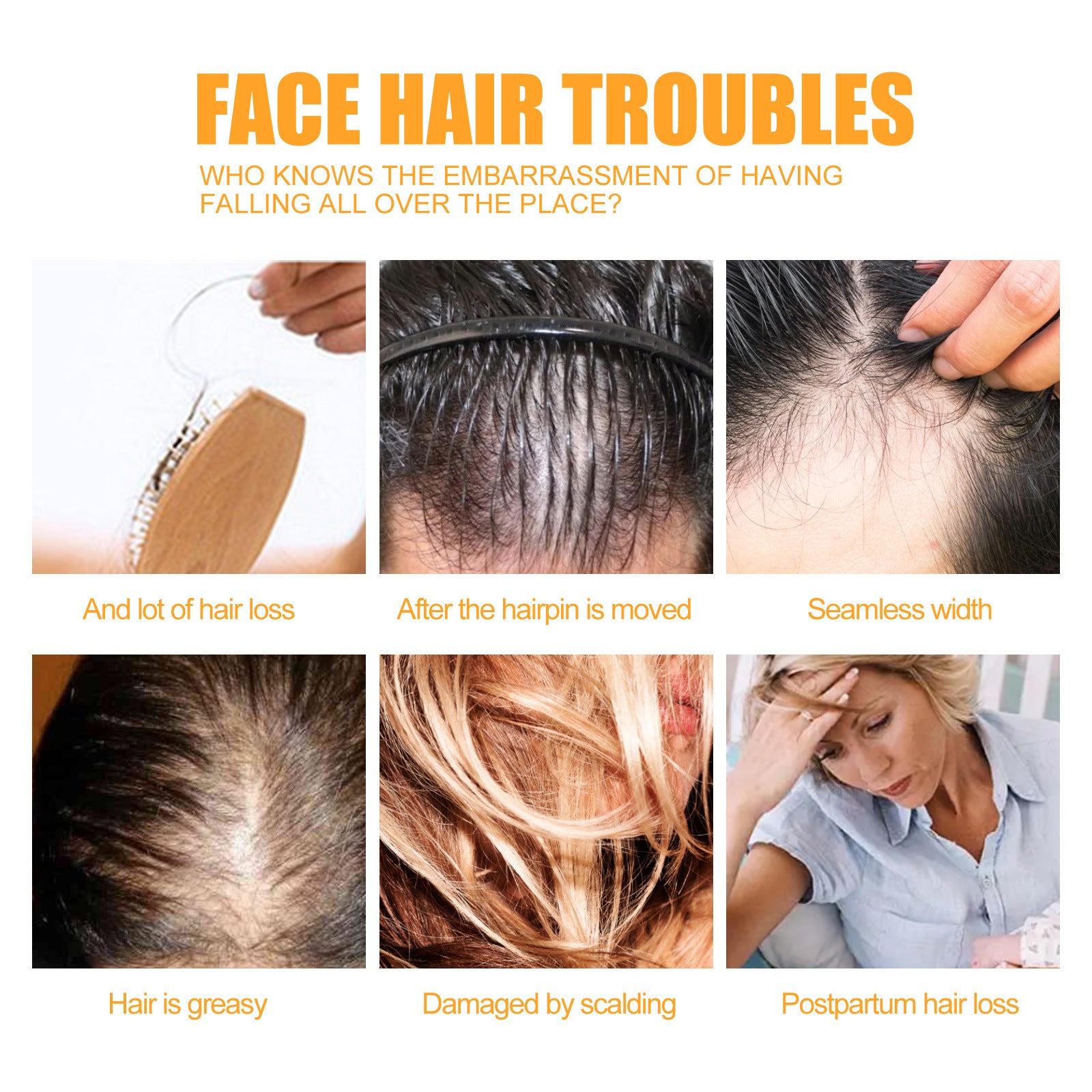 Ginger Hair Growth Shampoo for Thinning Hair