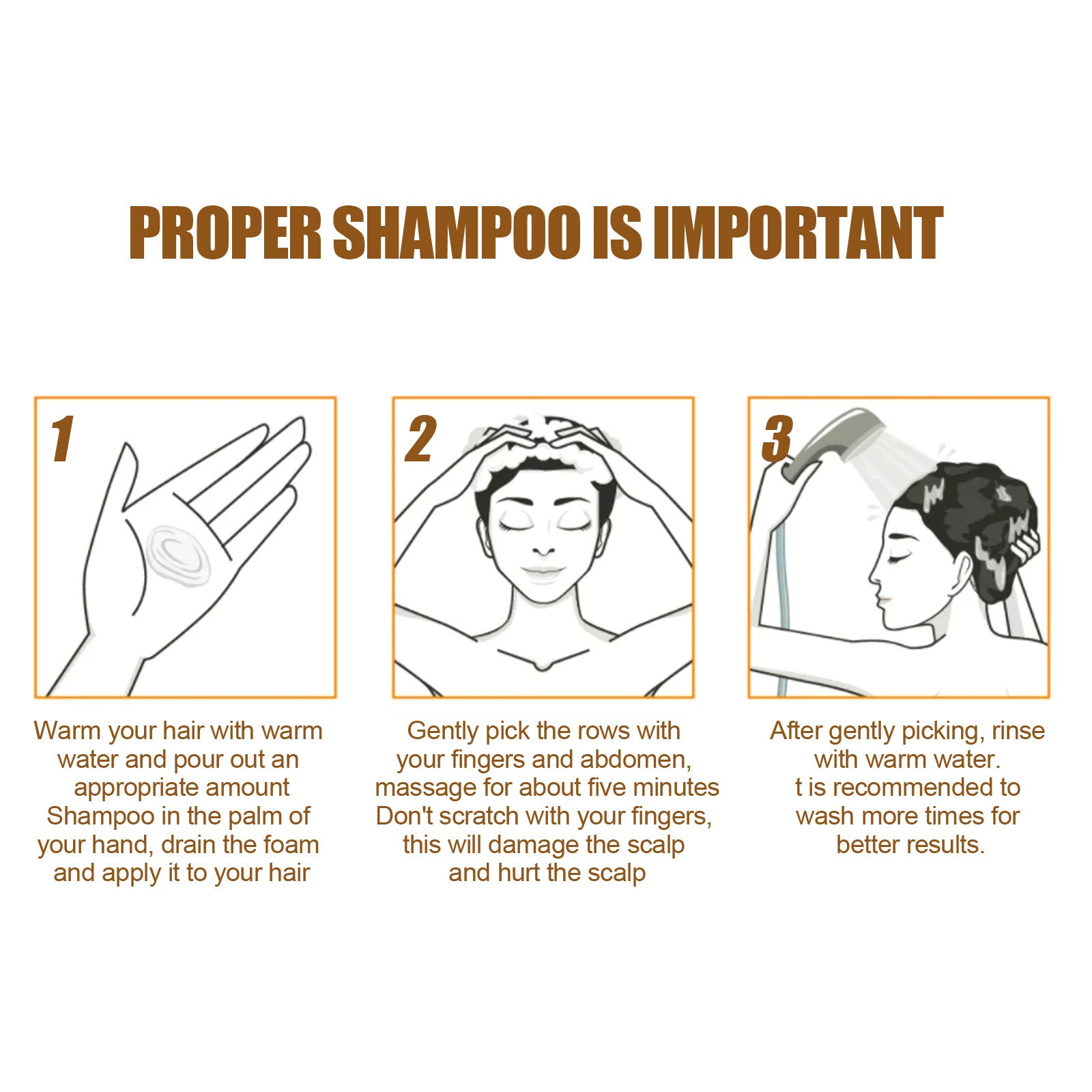 Ginger Hair Growth Shampoo for Thinning Hair