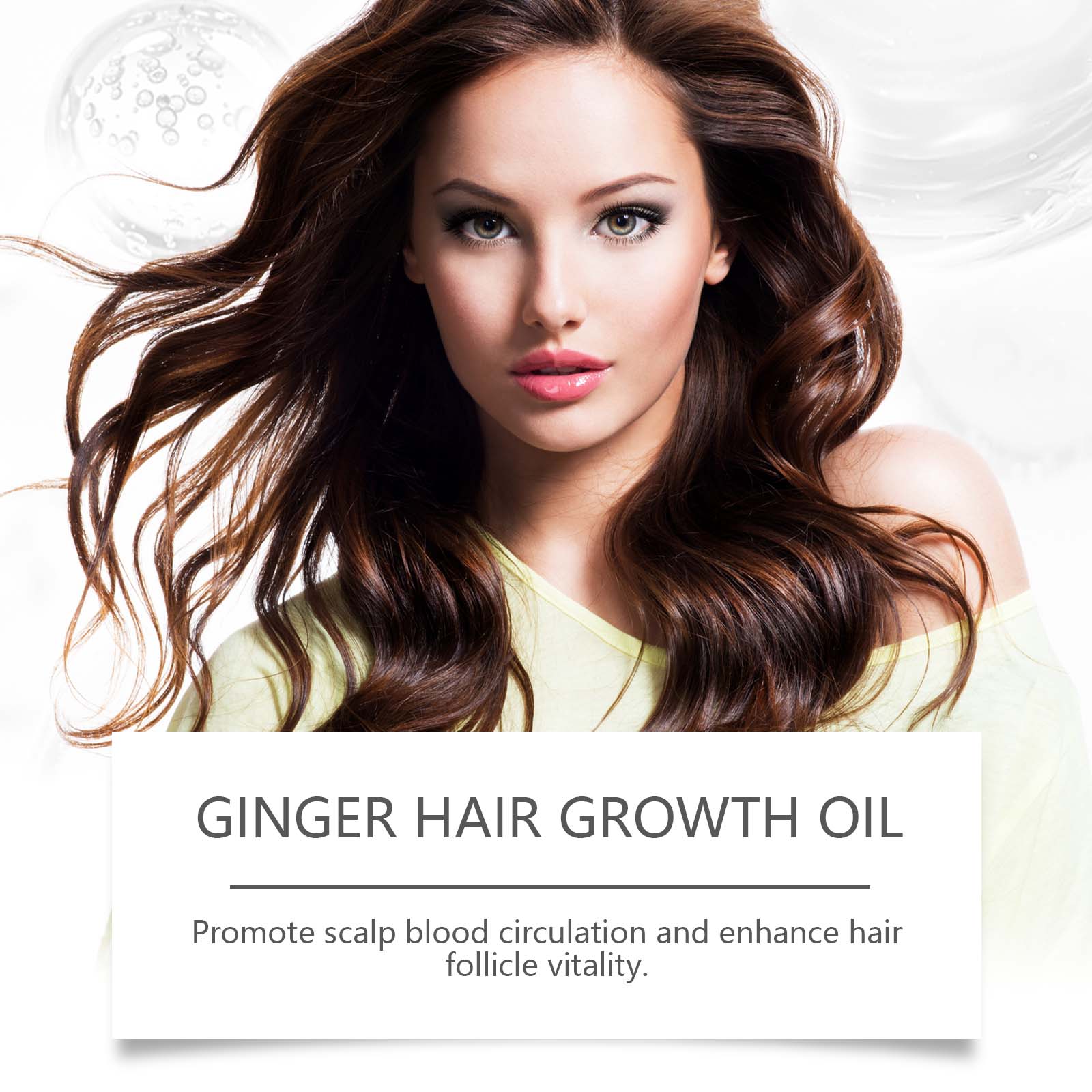 Ginger Hair Oil for Dry Hair