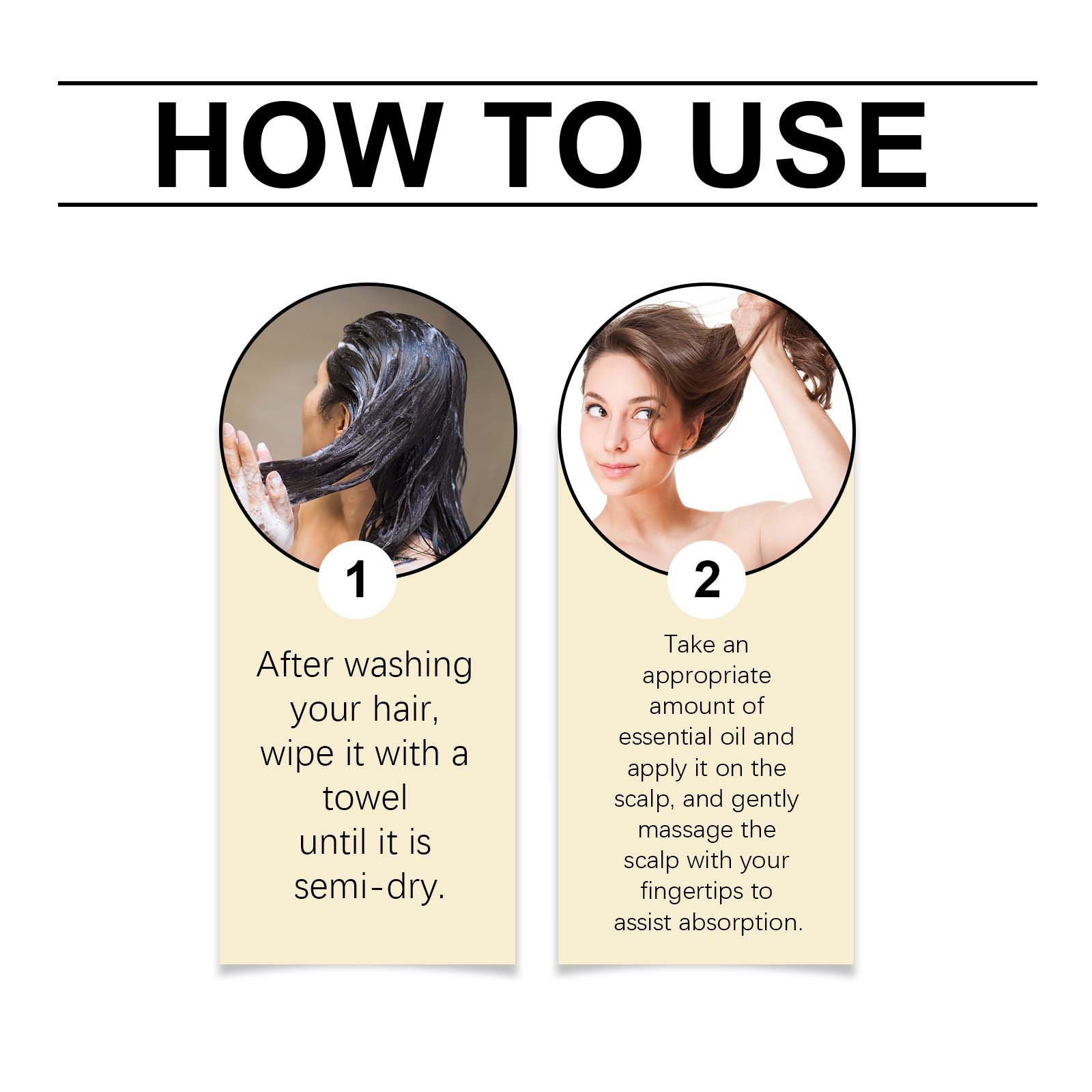 Ginger Hair Oil for Dry Hair